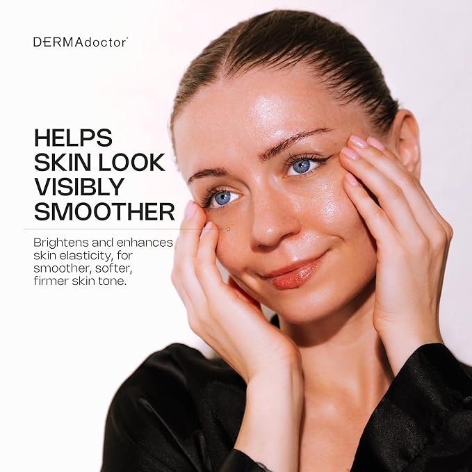 DERMAdoctor Vitamin C Face Cream for Aging Skin | Facial Moisturizer Wrinkle Cream with Vitamin C for Face - Targets Fine Lines, Wrinkles, Dullness, Aging, and Dehydrated Skin Daily moisturizer -1 oz