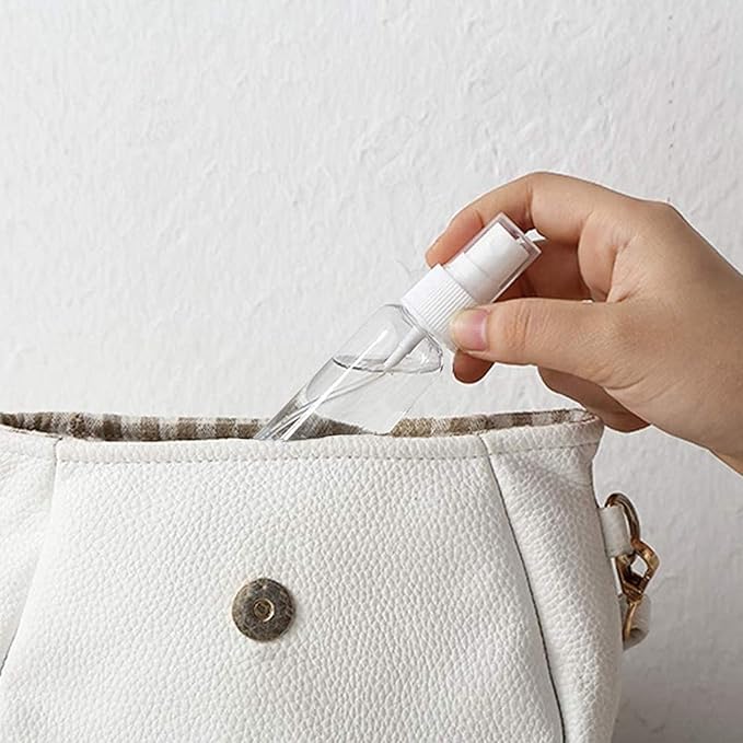 60Pack 1 Oz Mini Spray Bottle Fine Mist Spritzer Bottles Reusable Perfume Refillable Bottle Travel Size Mist Bottle Sprayer Empty Plastic Spritz Bottle for Household Use, Essential Oil, Hair Sprayer