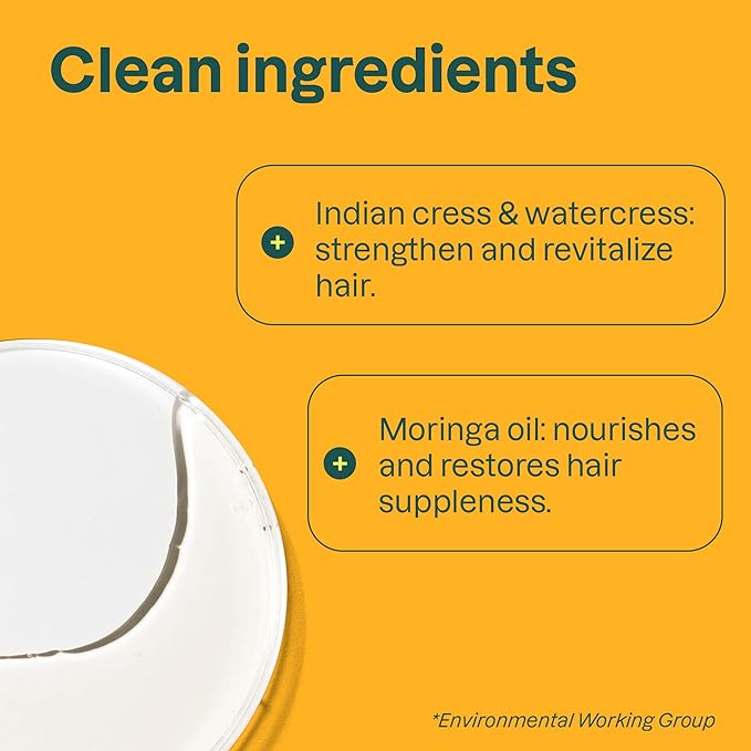 ATTITUDE Nourishing Conditioner for Curly Hair with Moringa Oil, Vegan and Naturally Derived, 3a, 3b, 3c Curl Type, Provides Lightweight Moisture to Curls, 16 Fl Oz (Pack of 6)