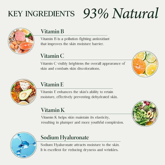 CLARA'S NEW YORK Glycolic Acid Facial Serum with Vitamin E for Exfoliating Smoothing Glowing Face Skin - Made in USA 30ml (1Fl/Oz) (Multi Vitamin)