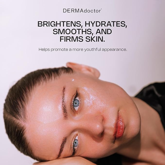 DERMAdoctor Vitamin C Under Eye Cream - Caffeine & Vitamin E | for Dark Circles, Bags Under Eyes, Wrinkles, Puffiness, Eye Fatigue, Dehydration - Anti-Aging Under-Eyes Vitamins & Moisturizer Soufflé