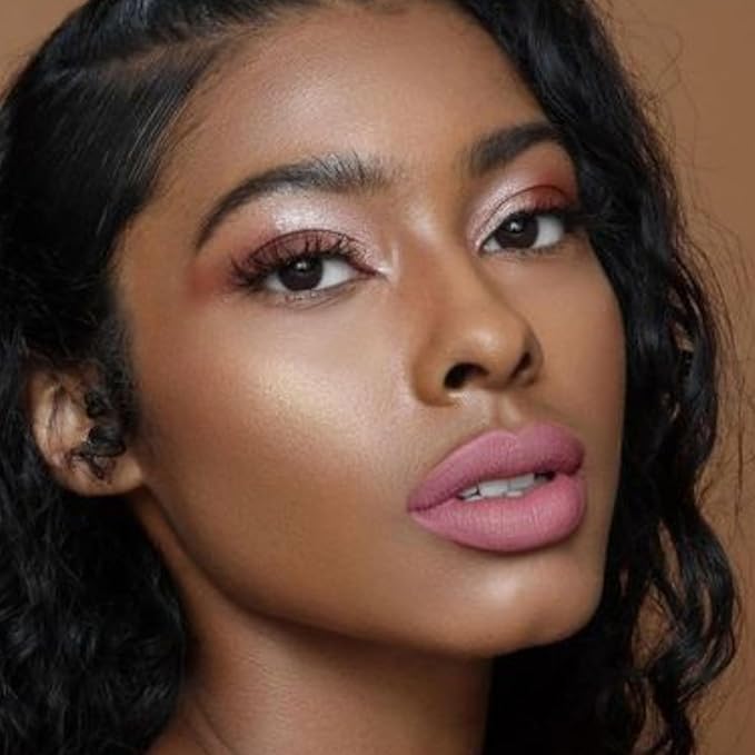 The Lip Bar - Nonstop Liquid Matte Lipstick, Curlfriend (Mauve Pink) - High Pigment - One Swipe - Long Lasting - Jojoba Oil & Vitamin E - Vegan & Cruelty Free - Makeup & Cosmetics - .24 fl oz