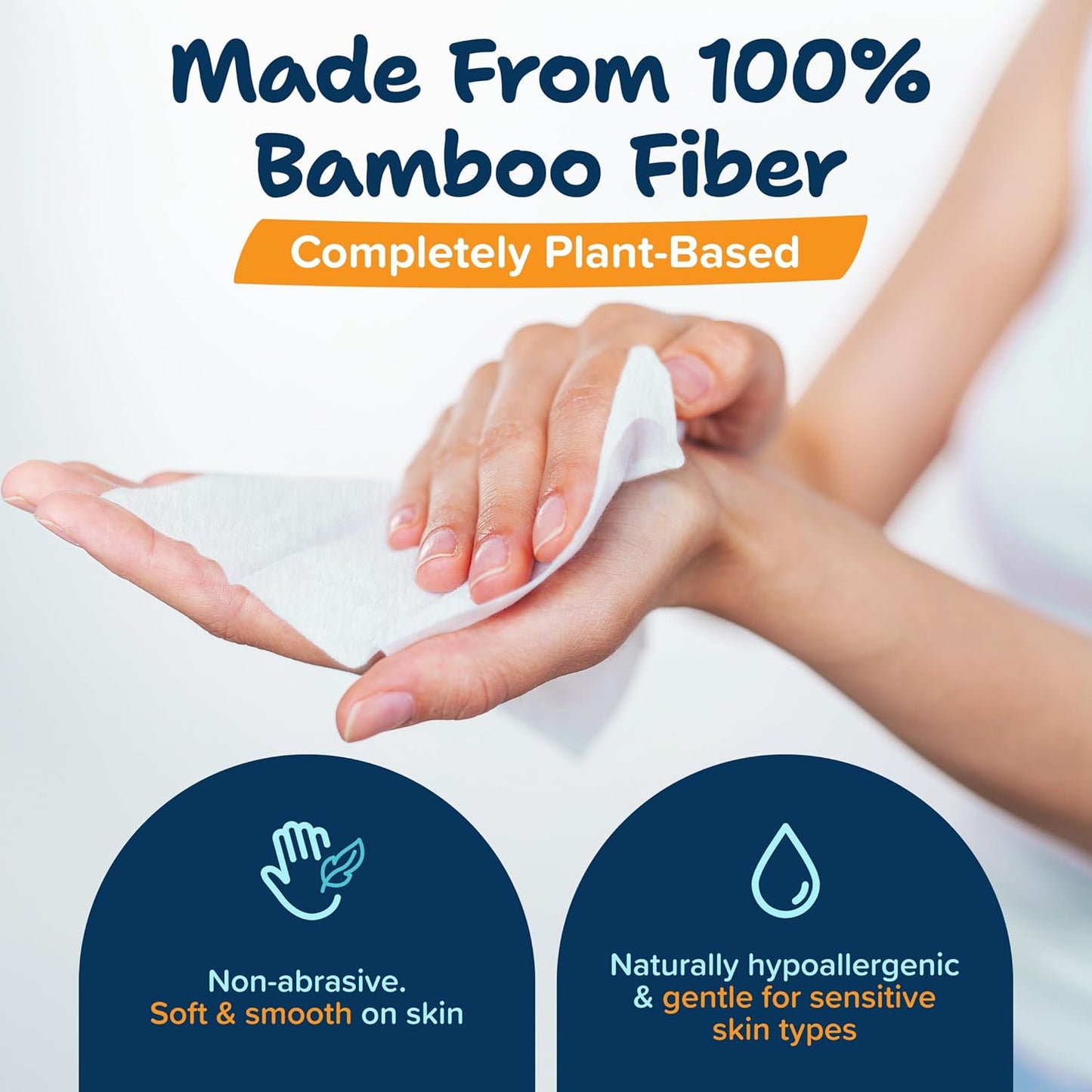 Body Wipes For Adults Bathing No Rinse 150pc XL - Ultra Thick Shower Wipes For Men Women - Personal Cleansing, Hygiene & Camping Essentials, Elderly Care, Travel, Incontinence Disposable Washcloths