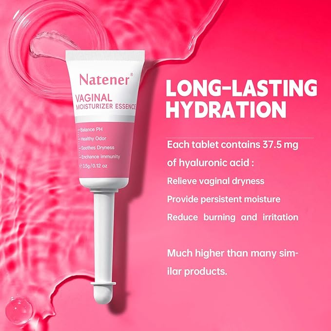 6 in 1 Feminine Moisturizer with 37.5mg Hyaluronic Acid - Support Feminine Moisturizing, Soothing, Health Odor, Tightening, PH Balance, Immune | Niacinamide + Probiotics + Propolis + Centella Asiatica