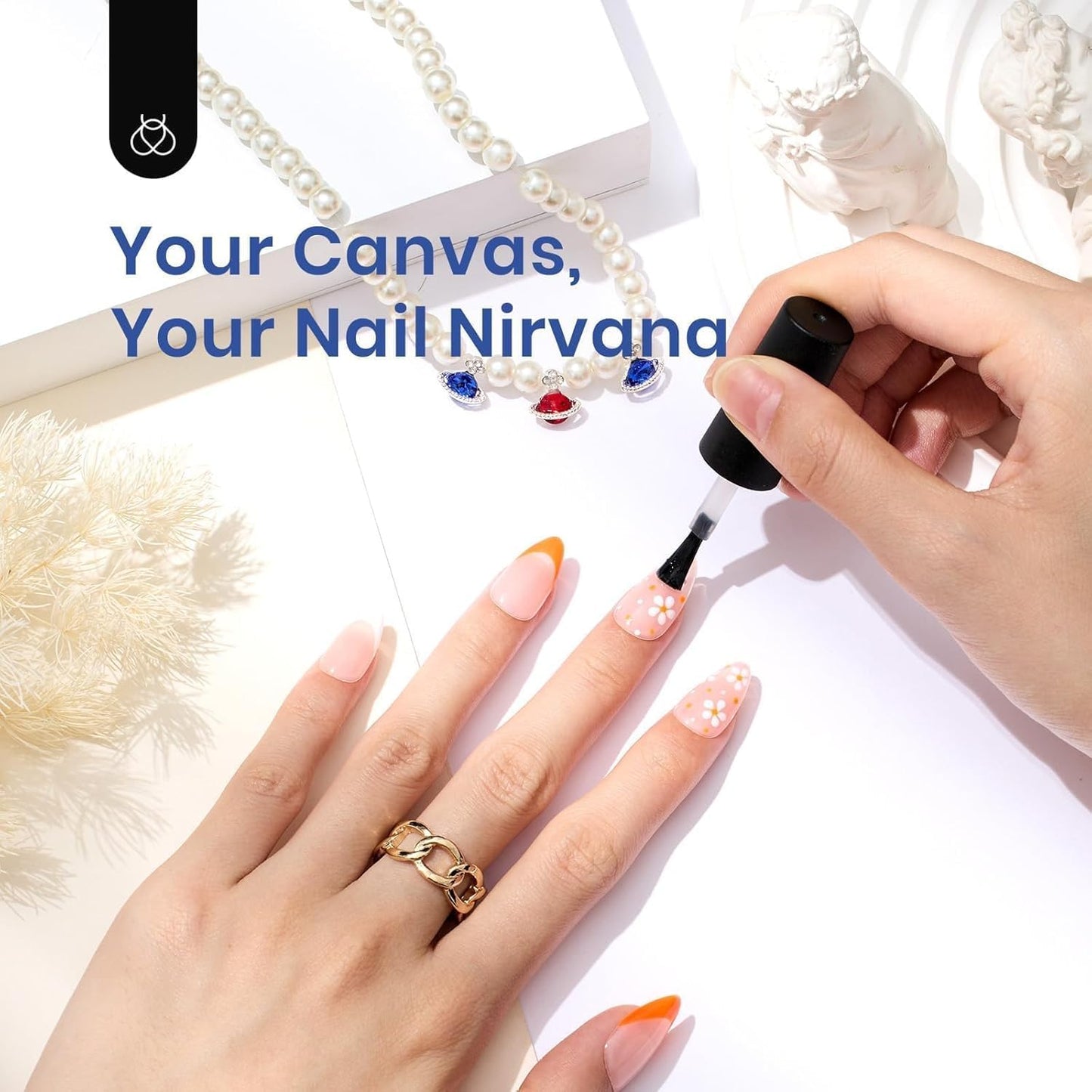 Beetles Gel Nail Kit Amond Shape - 504Pcs Gel Nail Kit Easy Nail Extension Set Etch X Nail Tips Short Medium Almond Half Matte Nail Tips 9 in 1 Nail Glue Uv Led Nail Gift for Women