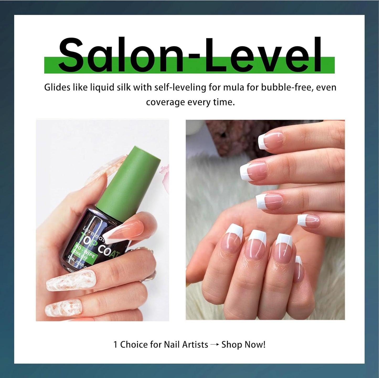 Hema Free Top Coat Gel - Mirror Shine & Scratch-Resistant | 30+ Day Gloss Lock with Stain Defense | LED/UV Lamp Safe, 15ml Gift Ready Gift for Women