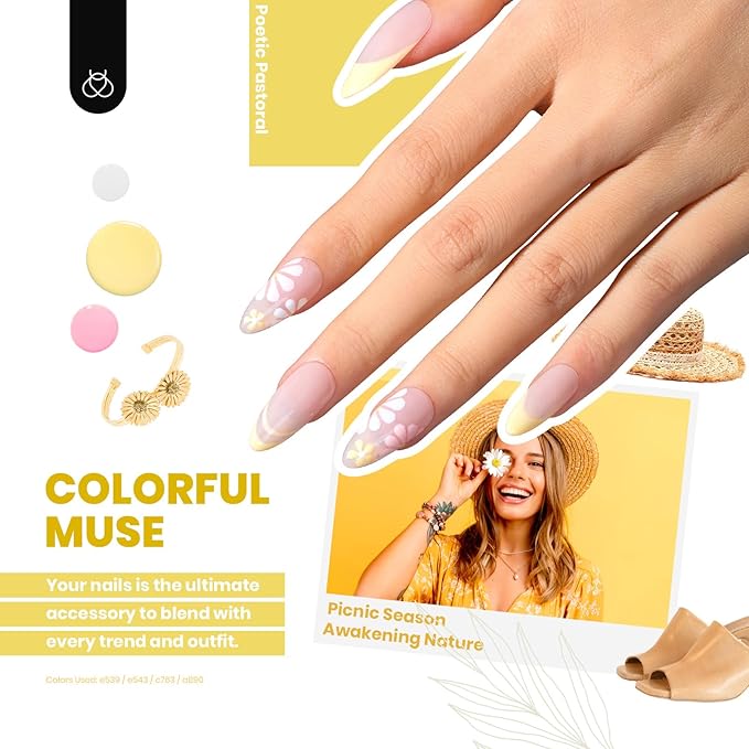 beetles Gel Polish 44pcs Fall Gel Nail Polish Set 36 Colors Brown Burgundy Red Blue Purple Orange Green Black Nude White with Base Coat Glossy Matte Glitter Top Coat Gifts for Women Colorful Muse