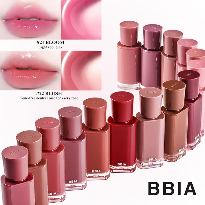 BBIA Glow Tint – Lip Plumping Volumizing Glossy & Glowy Lip Stain Naturally Moisturizing Comfortable Texture Lightweight Long-Lasting Vivid Color Non-Sticky Korean Makeup (17 AUTUMN, Pack of 1)
