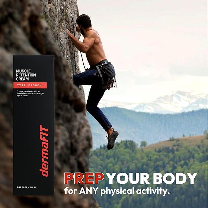 Extra Strength Muscle Maintenance Cream, Post Workout Recovery & Strength, Double-Enhanced Effect of Muscle Loss Prevention, 200ml, No Artificial Fragrance Topical Analgesic for Muscle