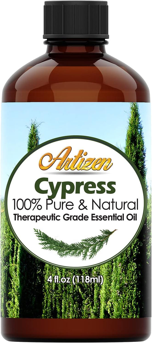 Artizen 4oz Oils - Cypress Essential Oil - 4 Fluid Ounces