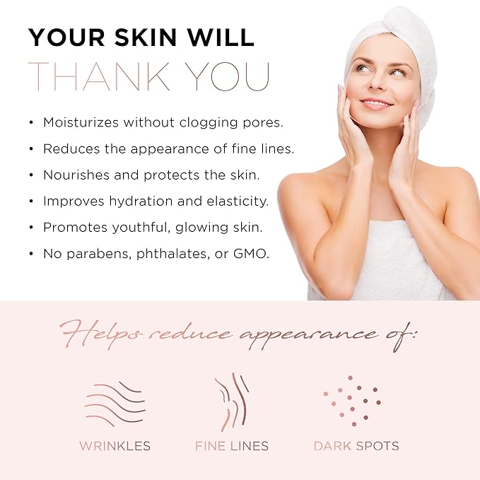 Azure Cosmetics Skin Treatment Mask - Deeply Hydrates, Tightens and Smooths Dry Skin, Softens Wrinkles and Fine Lines, Radiant and Glowing Skin