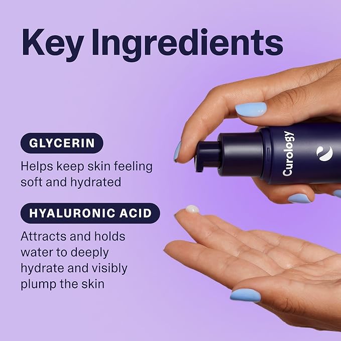 Curology Gel Face Moisturizer, Daily Face Lotion with Hyaluronic Acid, for Oily, Dry or Sensitive Skin, 1.7 fl oz