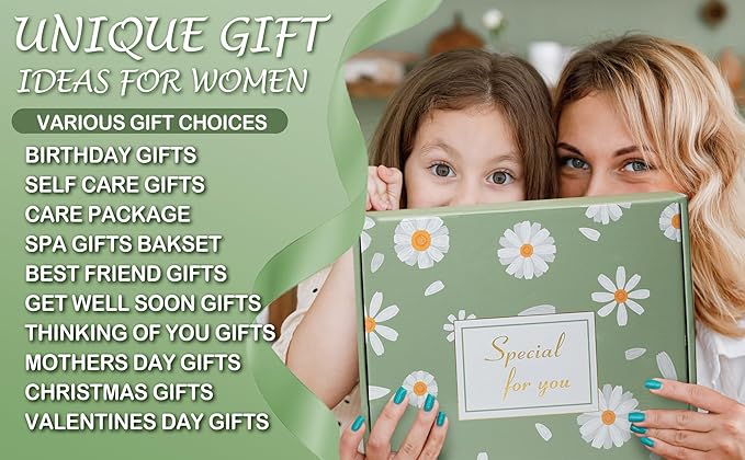 Care Package for Women Get Well Gift Baskets After Surgery Birthday Gifts for Women Self Care Gifts Relaxing Spa Gifts Thinking of You Gifts Blanket