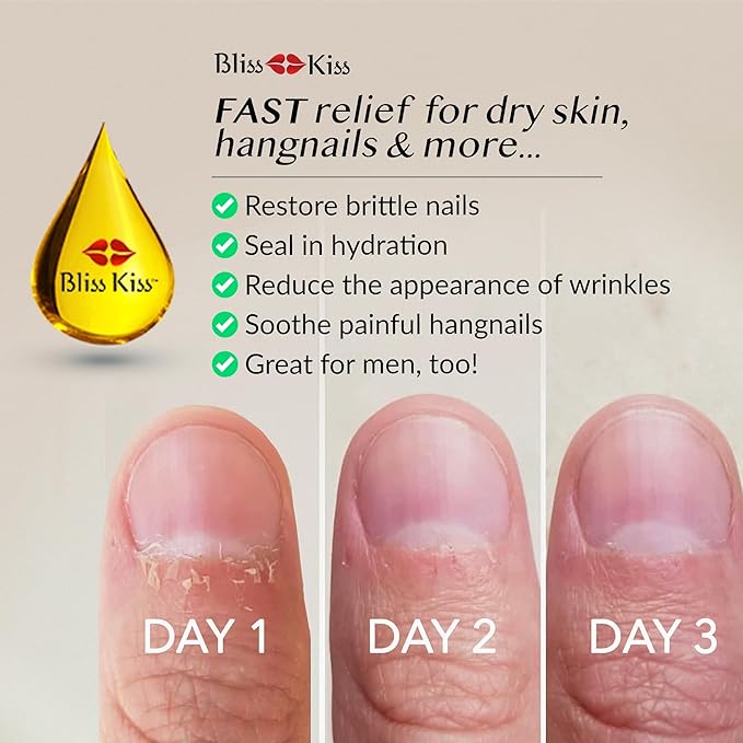 Bliss Kiss 3-Refillable Cuticle Oil Pens + Simply Pure Nail & Cuticle Oil