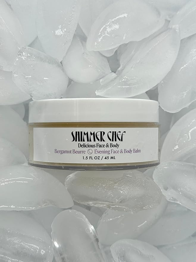 Bergamot Beurre Evening Face & Body Balm | Skin & Mind Skincare with Bergamot, Aloe, Shea & Mango Butters | Comforts & Hydrates | Promotes Relaxation for Radiant Skin | 1.5 oz