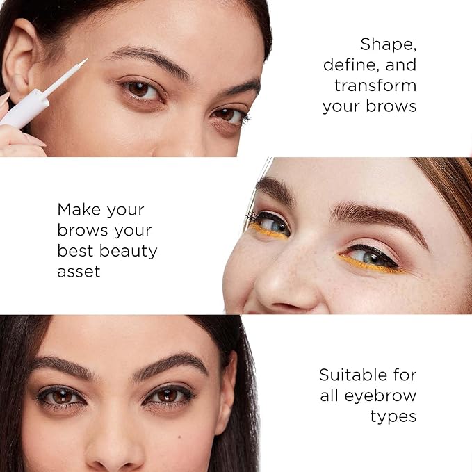 Arches and Halos Luxury Brow Building Pomade - Vegan Eyebrow Pomade - Creamy, Long Wearing Color for Clean, Defined Brows - Espresso - 0.1 oz