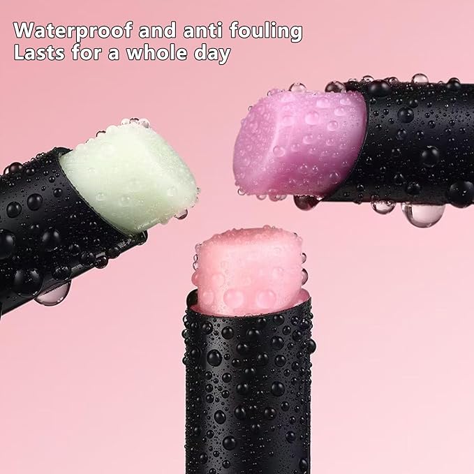 2 in 1 Moisturizing Tinted Lip Gloss Lip Balm Hydrating Glossy Hypoallergenic Natural Women Girls Teens Students Long Lasting Dry Lip Care Bees # 03