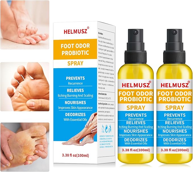 Athletes Foot Treatment, Natural Herbal Athletes Foot Spray for Most Athlete's Foot and Treat Symptoms of Molting, Blisters, Itching and Odor. (2Pcs, Fresh)