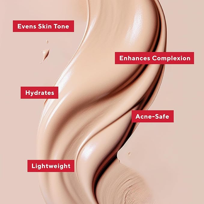 Mirabella Invincible For All HD Liquid Foundation - Anti-Aging Full Coverage Liquid Face Makeup - Moisturizing, Hydrating & Lightweight Foundation for All Skin Types (Dark V, Original Packaging)