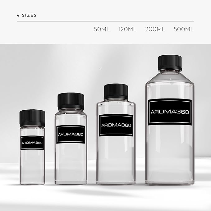 Aroma360 - Black Velvet Oil Blend - Aromatherapy Essential Fragrance Oil - Sandalwood, Warm Virginia Cedar & Beautiful Iris - 120ML 4.1 Fl oz