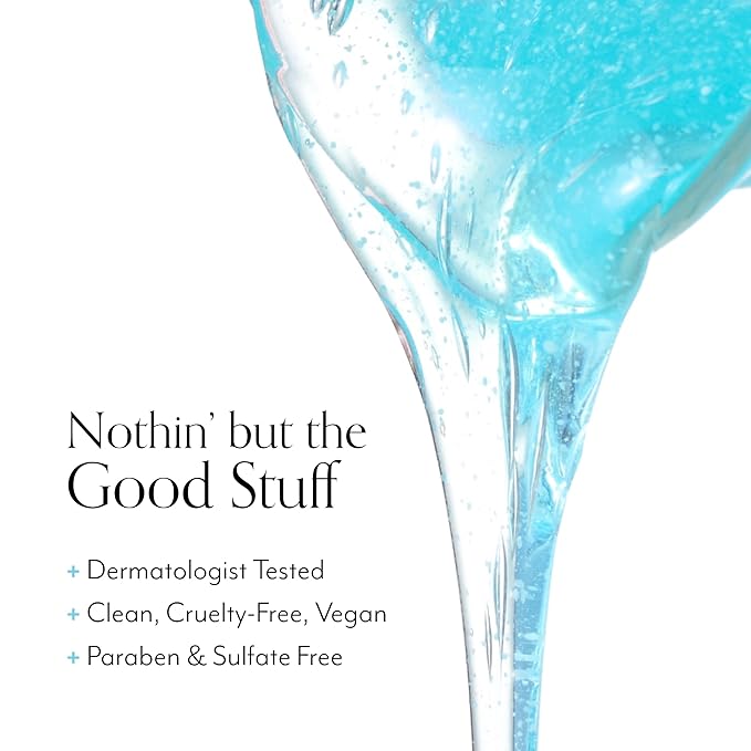 Bliss Pro Fab Foaming 2-In-1 Cleanser and Exfoliator with Bamboo Buffers - 17.2 Fl Oz - Oil-Free Gel Face Wash - Makeup Remover - Vegan & Cruelty Free