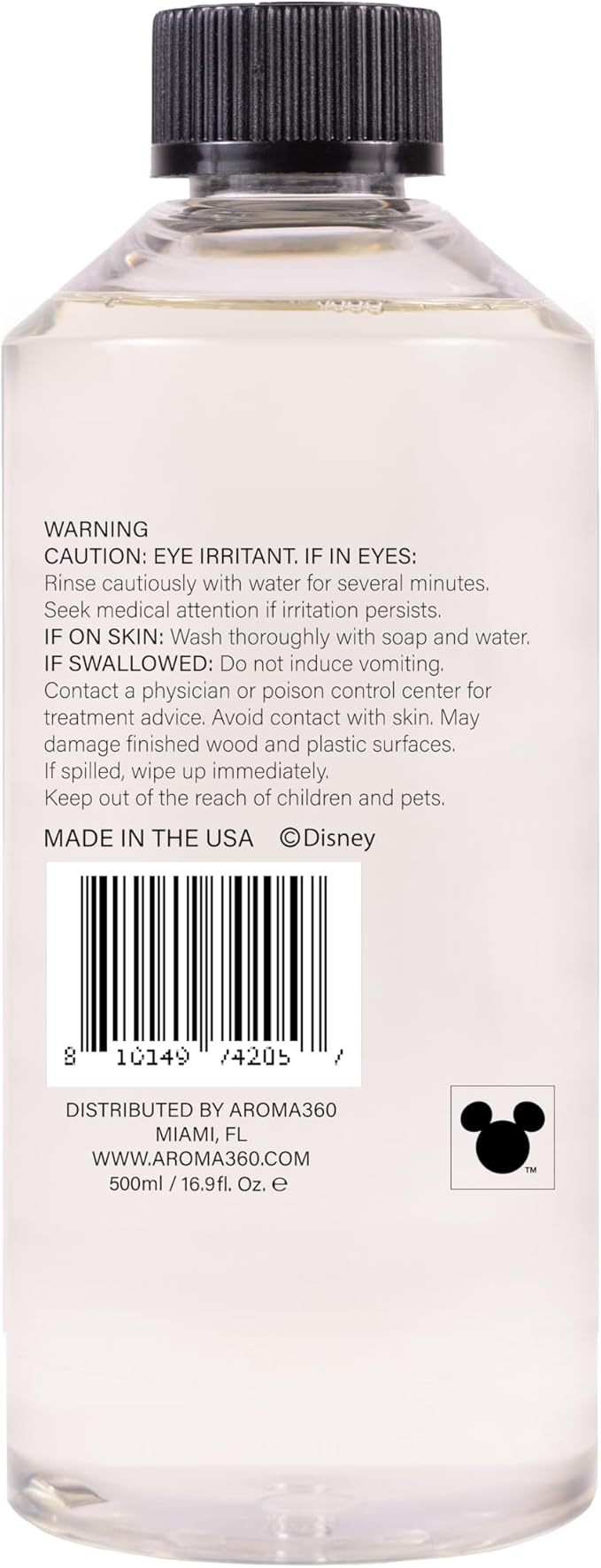 Aroma360 | Disney Feisty Charm Oil Blend | Donald Duck | Luxury Essential Oil | Aromatherapy Scent Diffuser Oil | Blue Cedar, Cardamom and Eucalyptus 16.9 fl oz, 500 mL