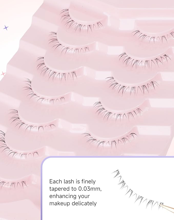 Bottom Lashes Strip Bottom Eyelashes False Eyelashes Bottom-11