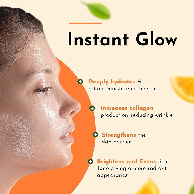 Clean Beauty Snail Mucin Serum Vitamin C Face Serum Anti Aging with Hyaluronic Acid Niacinamide Retinol MSM Aloe Vera & Ceramides, Korean Skin Care Dark Spot Remover for Glowing Skin Beauty, Pack of 1