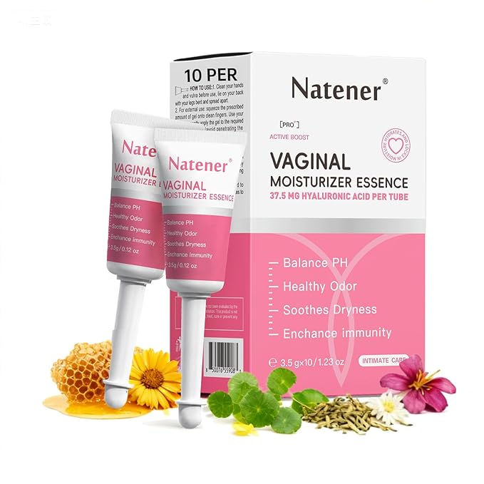 6 in 1 Feminine Moisturizer with 37.5mg Hyaluronic Acid - Support Feminine Moisturizing, Soothing, Health Odor, Tightening, PH Balance, Immune | Niacinamide + Probiotics + Propolis + Centella Asiatica