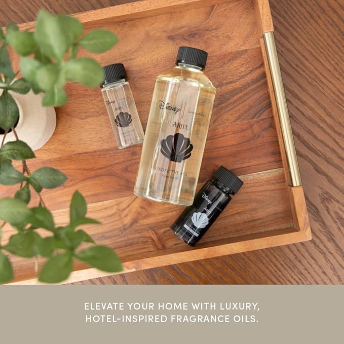 Aroma360 | Disney Under The Sea Fragrance Oil Blend | The Little Mermaid | Princess Ariel | Luxury Essential Oil Diffuser | Aromatherapy Scent Diffuser Oil | Bergamot, Ivy and Ocean 1.7 fl oz, 50 mL