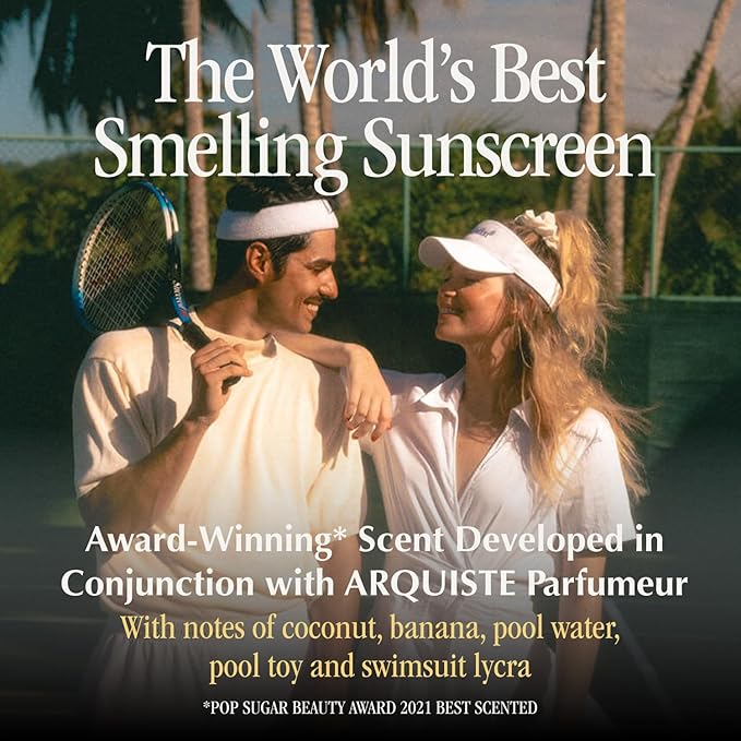 Vacation Classic Sunscreen Spray SPF 50 & Air Freshener Bundle, Water-Resistant, Lightweight, Transparent on All Skin Tones, Dermatologist-Tested, Vegan, 6 Fl. Oz.