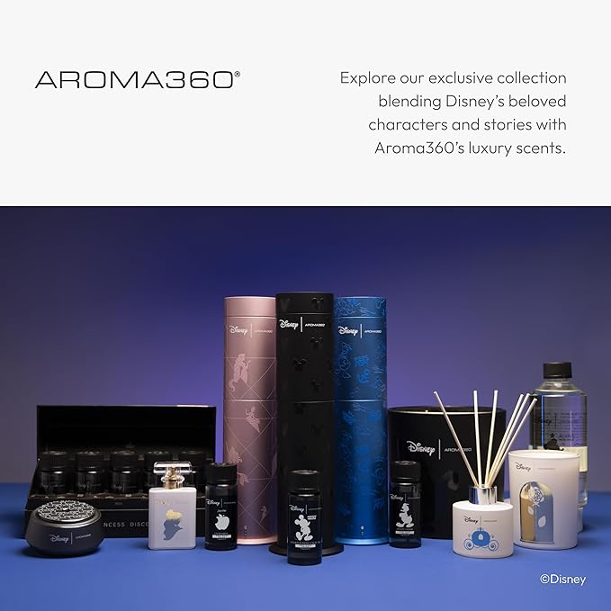 Aroma360 | Disney | Sassy Petals Fragrance Oil Blend | Daisy Duck | Luxury Aromatherapy Scent Diffuser Oil | Bergamot, Rose and Amber 16.9 fl oz, 500 mL