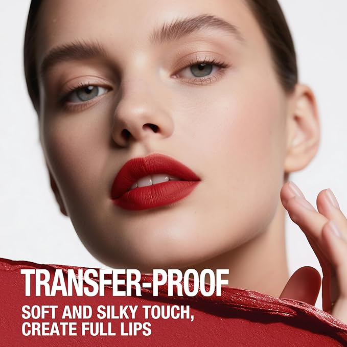 12Pcs Matte Lipstick + Lip Liner Pens Lip Combo Sets, Creamy Matte Lip Makeup Kit Long-Lasting Waterproof, Smudge-Proof Highly Pigmented Formula, Neutral & Nude Shades Makeup Set (Everyday Nudes Set)