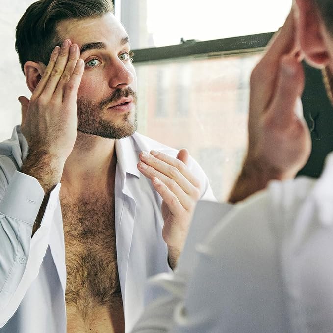 Brickell Men's Daily Anti-Aging Day and Night Serum Routine, Natural and Organic, Scented