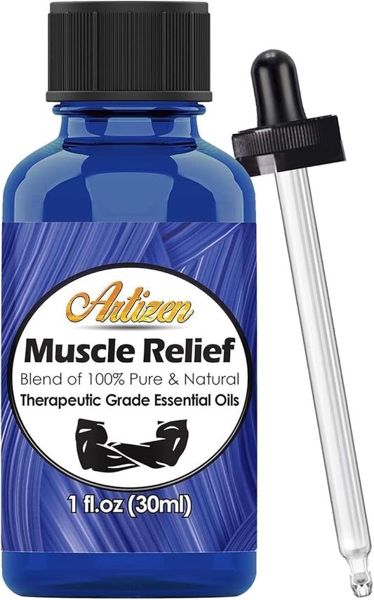 Artizen Deep Muscle Relief Blend – Pure & Undiluted Therapeutic Grade Essential Oil for Aromatherapy, Relaxation & Skin Therapy