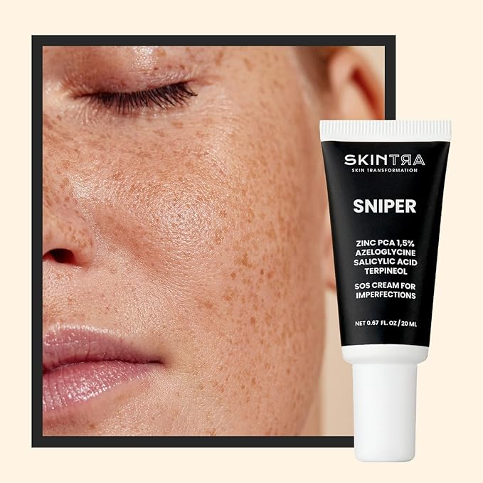 Blemish Cream - Acne Spot Treatment Acne Cream Treatment - Zinc & Salicylic Acid for Targeted Blemish Reduction - Anti-Redness Formula - Deeply Cleansing – 20 ml / Net 0.68 Fl. Oz