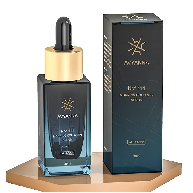 Avyanna Morning Skin Care Retinol Serum - Anti-Aging Hyaluronic and Glycolic Acid, Perfect Serum for Skin Prep Before Makeup - Anti Wrinkle Serums for Healthy Glowing Skin.