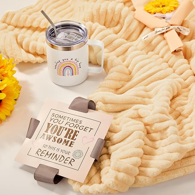 Care Package Gift Basket for Women - Get Well Soon, Sympathy, Self Care Spa Wellness Gifts Thinking of You for Mom, Wife, Friend, Grandma