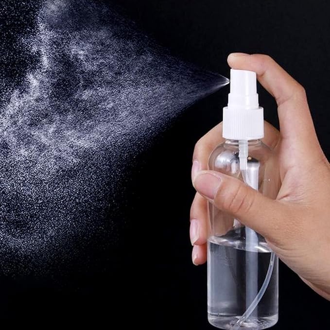 60Pack 1 Oz Mini Spray Bottle Fine Mist Spritzer Bottles Reusable Perfume Refillable Bottle Travel Size Mist Bottle Sprayer Empty Plastic Spritz Bottle for Household Use, Essential Oil, Hair Sprayer
