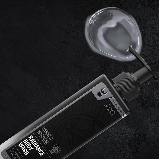 The Beard Struggle Men's Body Wash Alfheim's Forests - Silver Collection - Skin Cleaning Agent - Natural Body Wash - Shower Gel Liquid Soap - 240 mL / 8 US. fl. oz.