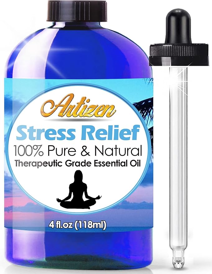 Artizen Blend Essential Oil (100% Pure & Natural - Undiluted) Therapeutic Grade - Huge 4oz Bottle for Aromatherapy, Relaxation - Aromatherapy Essential Oil
