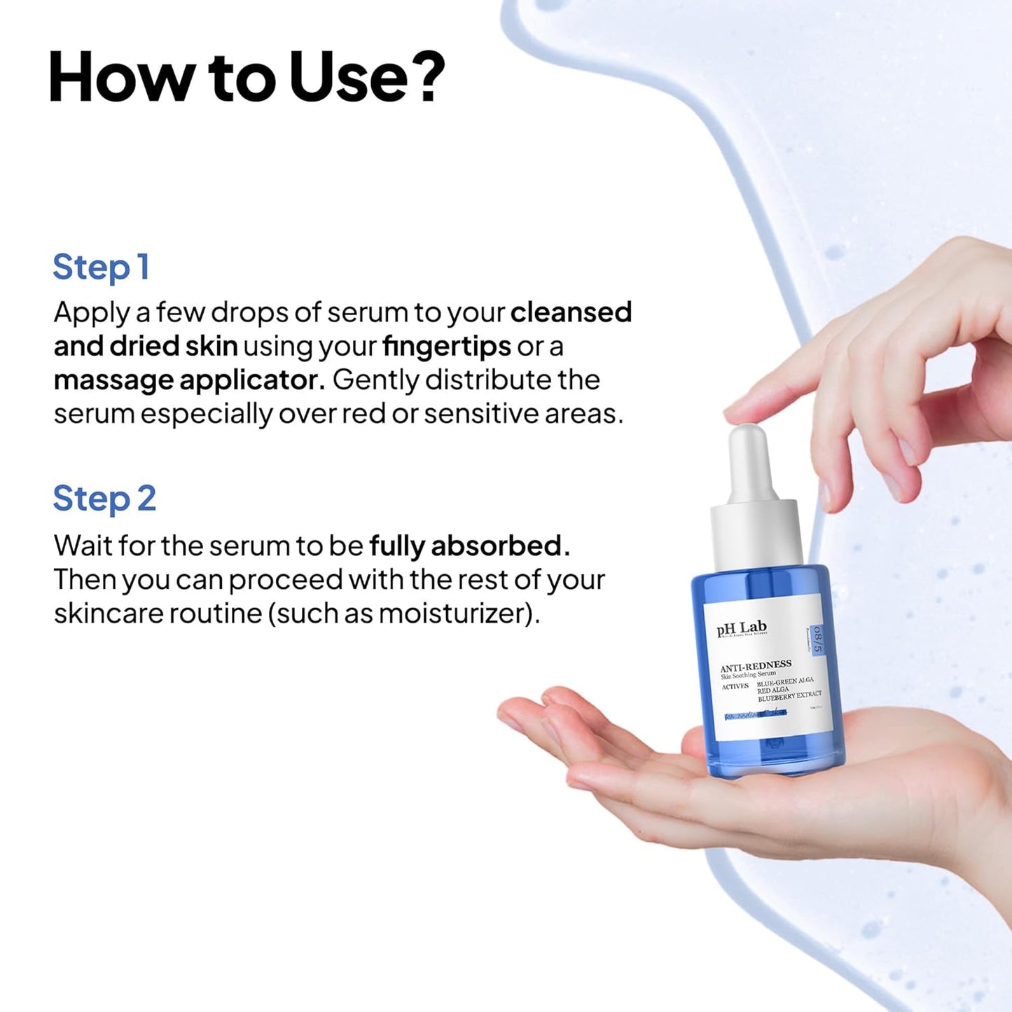 Anti Redness Serum, Reduces Capillary Cracks Appearance, Evens Skin Tone, Skin Soothing and Redness Reform Serum, 1.01 Fl Oz (Pack of 1)