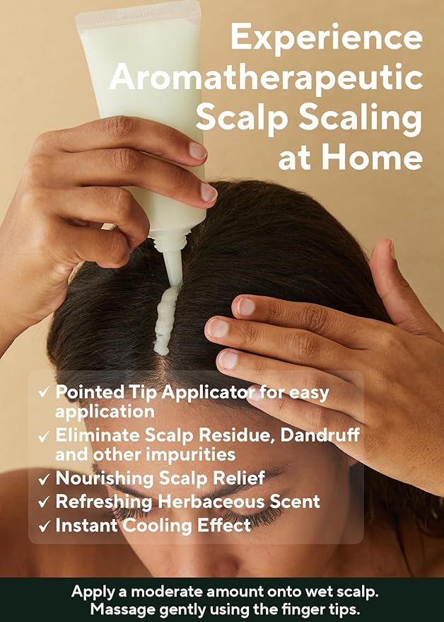 AROMATICA Rosemary Scalp Scrub 5.82oz / 165g, Scalp Treatment, Scalp Exfoliator with Salt Scrub for Oily Scalp, Dandruff, Build Up Remover