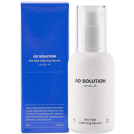 Ato Fast Calming Serum for Sensitive & Eczema-Prone Skin Instant Relief from Itch, Redness & Flare-Ups Powered by Cica & Panthenol 1.69 Fl Oz