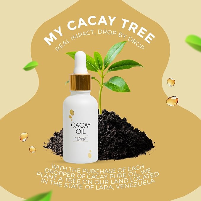 Cacay Face Oil – Natural Retinol Alternative with Vitamin E & A – 100% Organic, Cold-Pressed – Anti-Aging, Hydrating & Anti-Wrinkle Skincare – 1 Fl Oz (30ml)