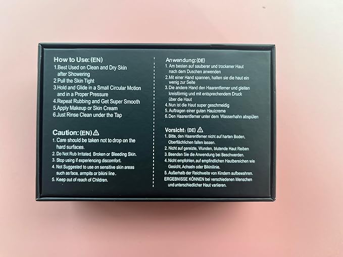 Crystal Hair Eraser,Upgrade Crystal Hair Remover,Physical Nano Glass Hair Removal Device,Painless Epilator and Exfoliator Without Shaver for Quick Soft Silky Skin(Royal Blue)