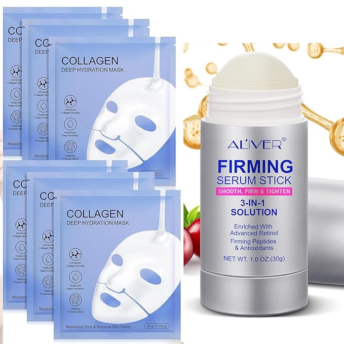 Collagen Face Mask & Retinol Face Stick
