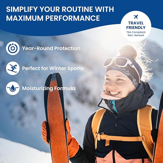 BU SPF 50 Fragrance Free Kids Sunscreen Spray for Face and Body, TSA Travel Size Sunscreen, Clear Non Aeorsol Spray, Non Greasy, Water Resistant and Oil Free, 1 oz (4-pack)