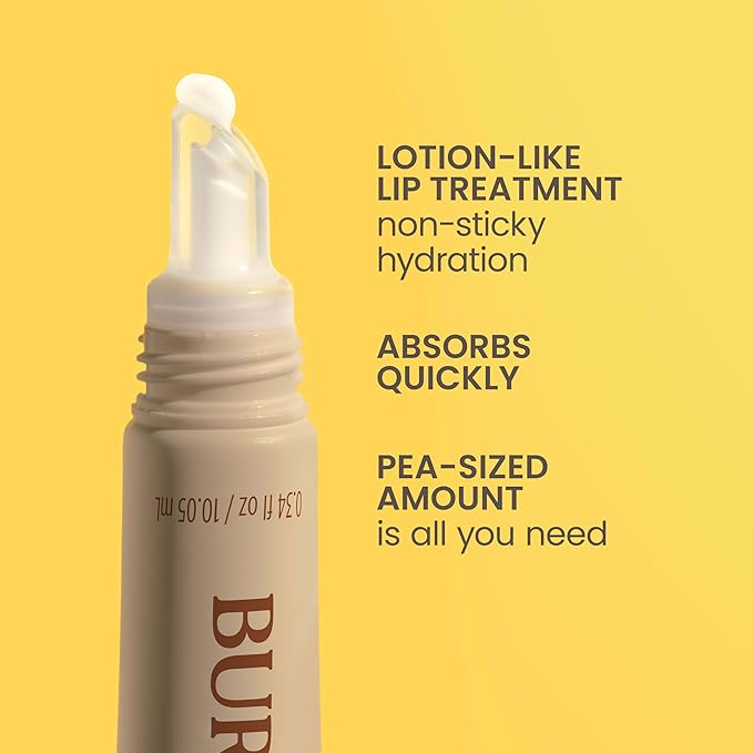 Burt’s Bees Lip Milk, Daily Lip Moisturizer, Toasted Coconut, Vitamin Enriched Moisturizing Lip Balm with Almond Milk and Jojoba Oil, Hydrating for Softer Lips, 1 Tube, 0.34 Fl Oz