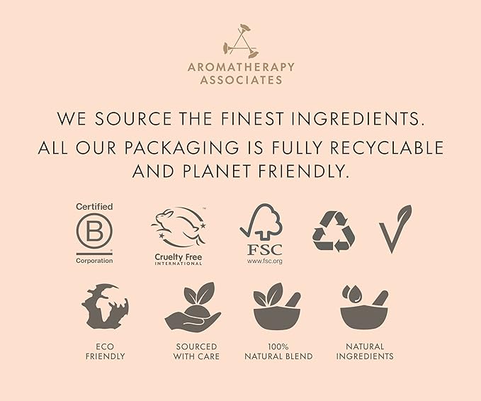 Aromatherapy Associates Mini Shower Oil Travel & Discovery Collection. 4 Premium Shower Oils (50ml each) and Handy Travel Case. Includes Revive, De-Stress, Muscle and Rose Blends (1 count)